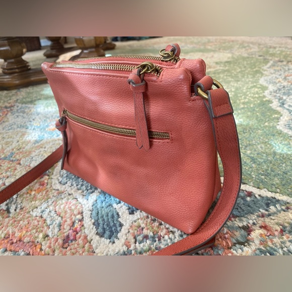 Sonoma Crossbody Purse Rust Red/Brown NWOT - Picture 5 of 16